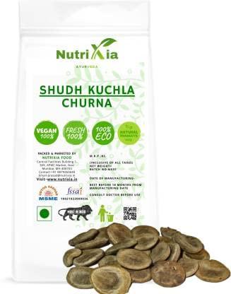 Generic Shudh Kuchla Churna Powder Kuchla Seed Nux Mica Seed-Struchnos Nuxvomica Seed-Kuchla Beej (50 Gms)