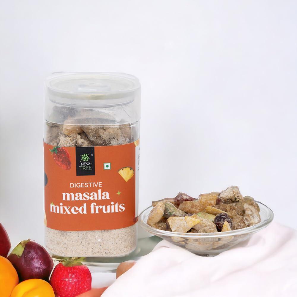 New Tree New Tree Anardana Goli, Hing Bites and Chatpata Fruit Bhel, Combo of 3 (Total Weight: 540gm) || Sweet & Chatpata Candy II