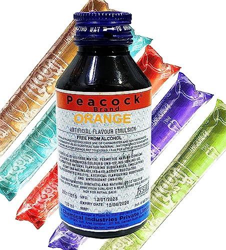 Awadh Pepcee Pepsi Making Flavour Combo of Mango, Orange, Kala Khatta Flavour Essence 100 ML Each Essence Making pepsi chuski and Ice Creams Liquid Food Essence (Pack of 3)