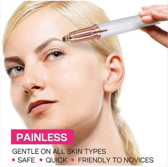 VishBin VishBin Flawless Women's lady shaver USB Rechargeable Painless Electric Eyebrow Trimmer Facial Hair Remover