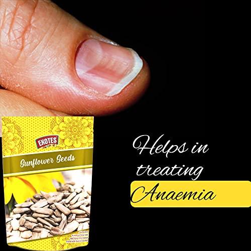 Exotes Exotes Premium Dry Fruits (Sunflower Seeds), 4 X 250 g(pack of 4x250grams)