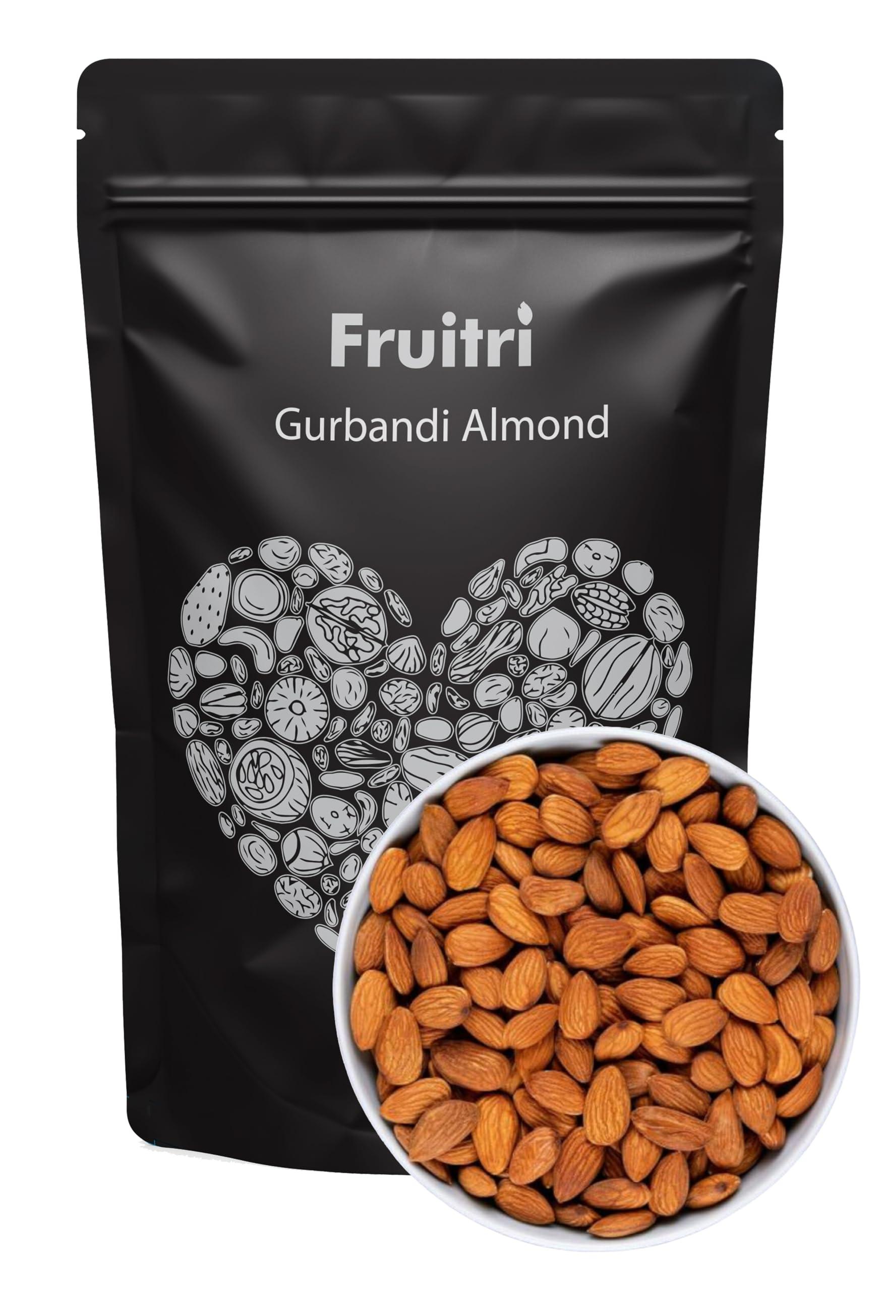 Fruitri Fruitri Organic Gurbandi Almond Kernels, mamra badam, rich oil (200), Organics 100% Pure Afghan Gurbandi Badam/Almonds/Choti Giri