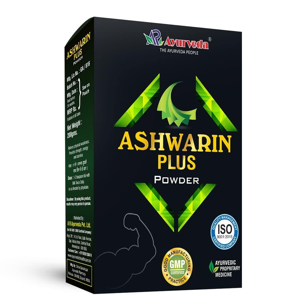A R Ayurveda A R Ayurveda Ashwarin Plus Powder, Weight Gain Powder For Men