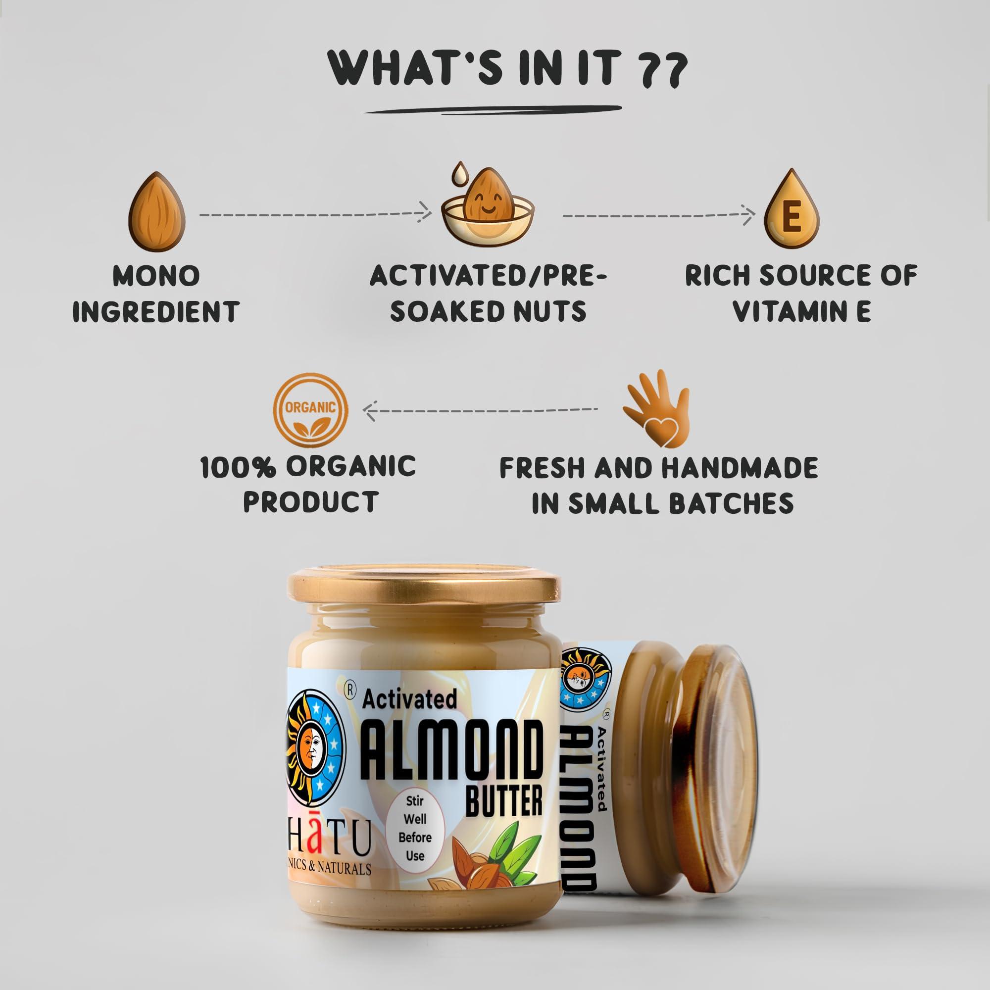 Dhatu Dhatu Activated Almond Butter, 150 g