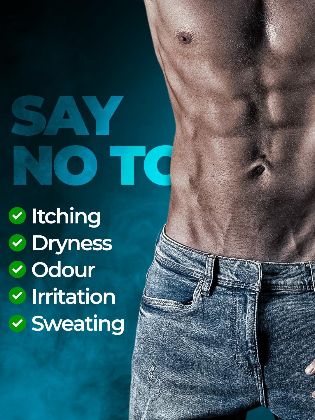 BEARDO Beardo Ball Sack Intimate Wash For Men, 100ml | Prevent Odour, Itch, Sweating | No Dryness No Irritation | PH Balance Intimate Foaming Cleanser For Men