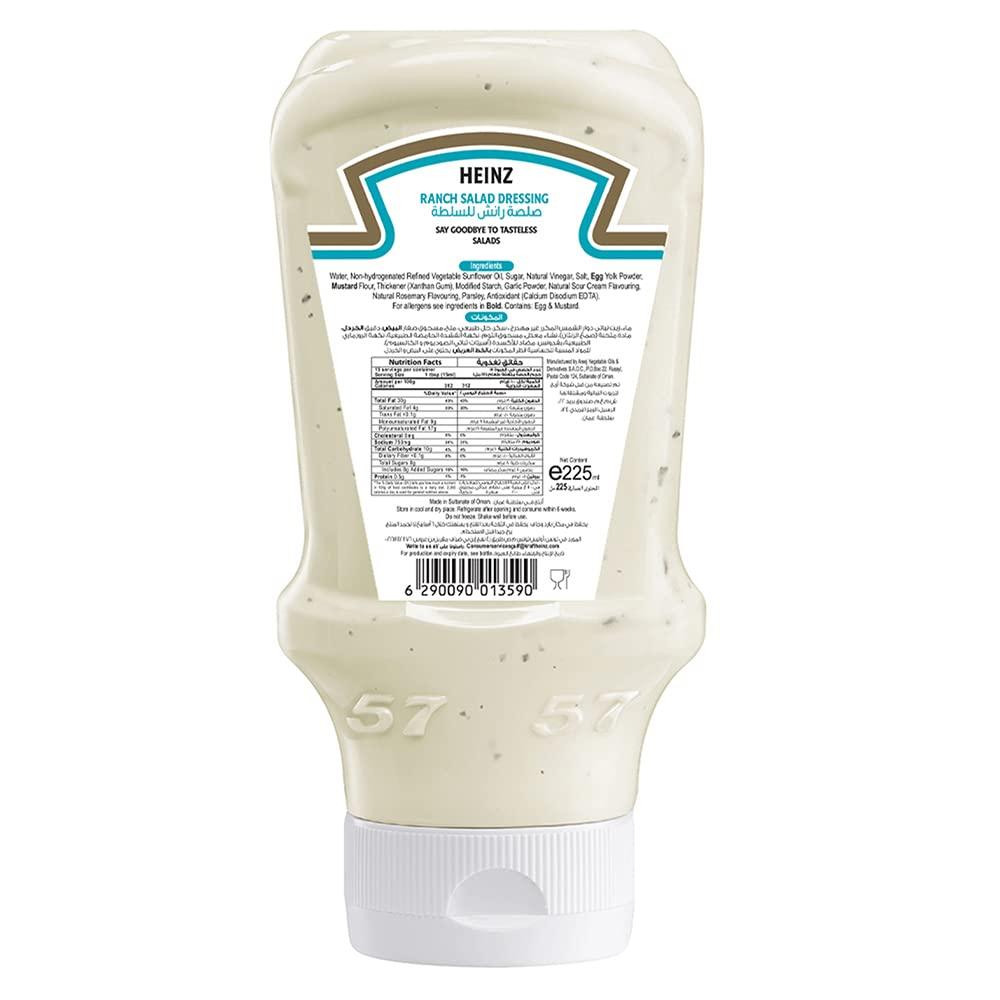 HEINZ Heinz Original Ranch Dressing, 225ml