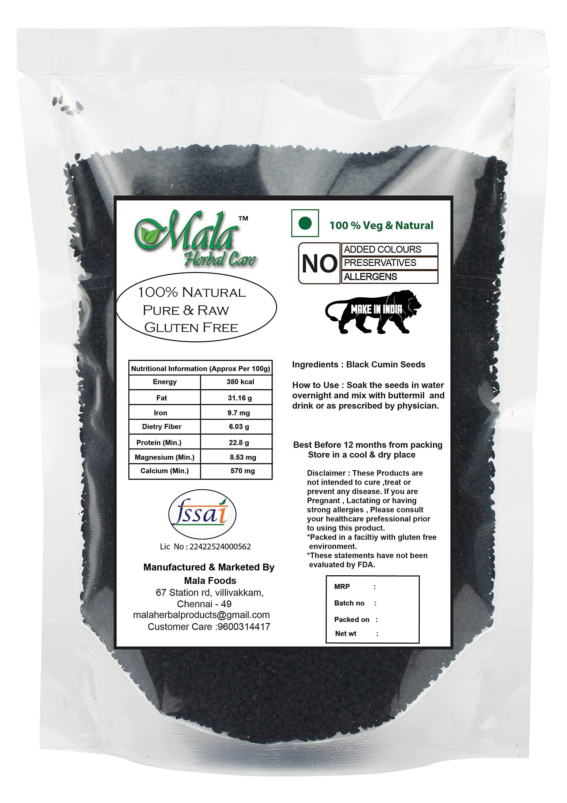 Generic MALA Black Cumin Seeds powder -100 Gms/Karunjeeragam seeds powder/Kalonji Seeds/Black Jeera/Kala Jeera powder -100 G pack of 1