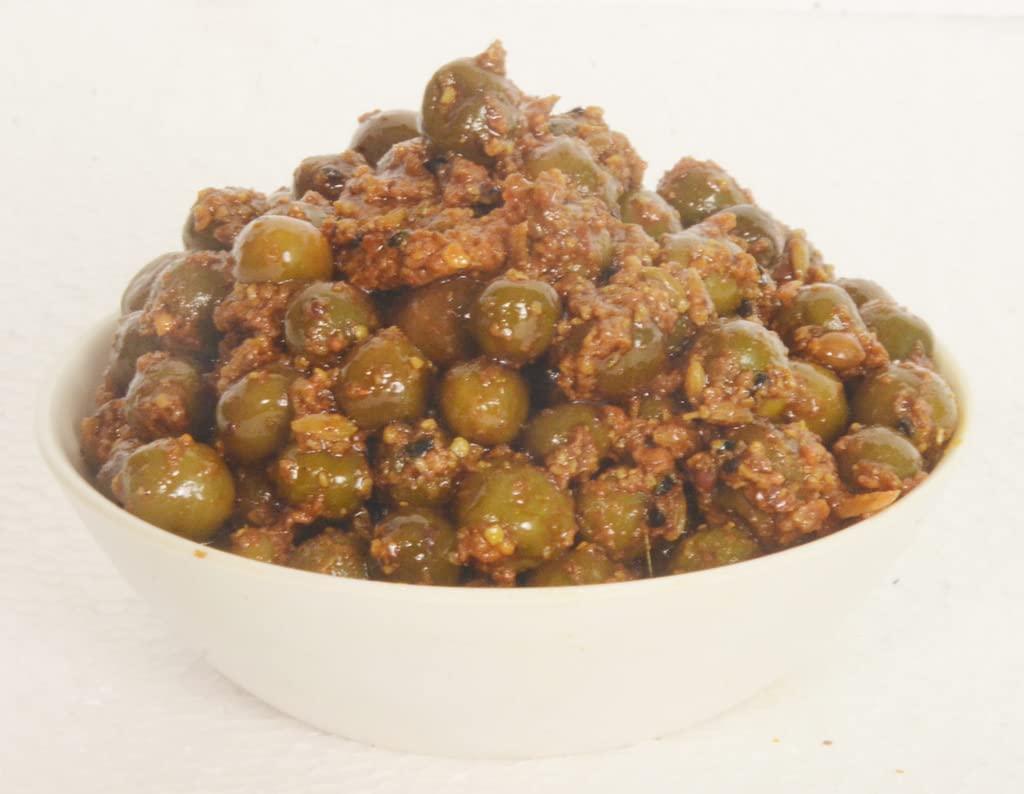 Achari Pickles Delhiwala Ker/Tenti Pickle Homemade Fresh Ker/Teinti Ka Aachar(400G) -Organic North Indian Pickle | Healthy Ker Pickle | Traditional Home Made Achaar