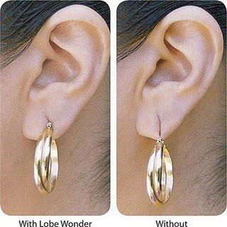 Lobe Wonder Lobe Wonder (100 Paches) Surgical Tape for Ear | Protects and Supports Earlobes During Earring Wear with Earlobe TapesEarring Holder Sticker Ear Stickers for Earrings (100 Paches)