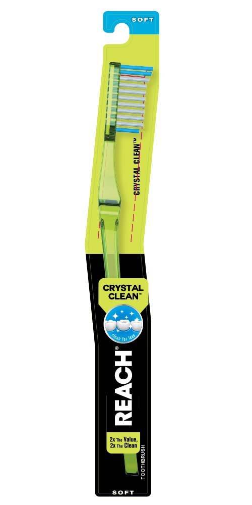 Reach Reach Crystal Clean Soft Adult Toothbrush