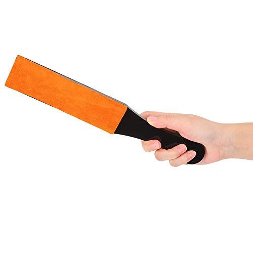 Fabater Razor Strop Belt, Manual Shaver Sharpening Board Double Size PU Leather Razor Straight Strop Belt Sharpener