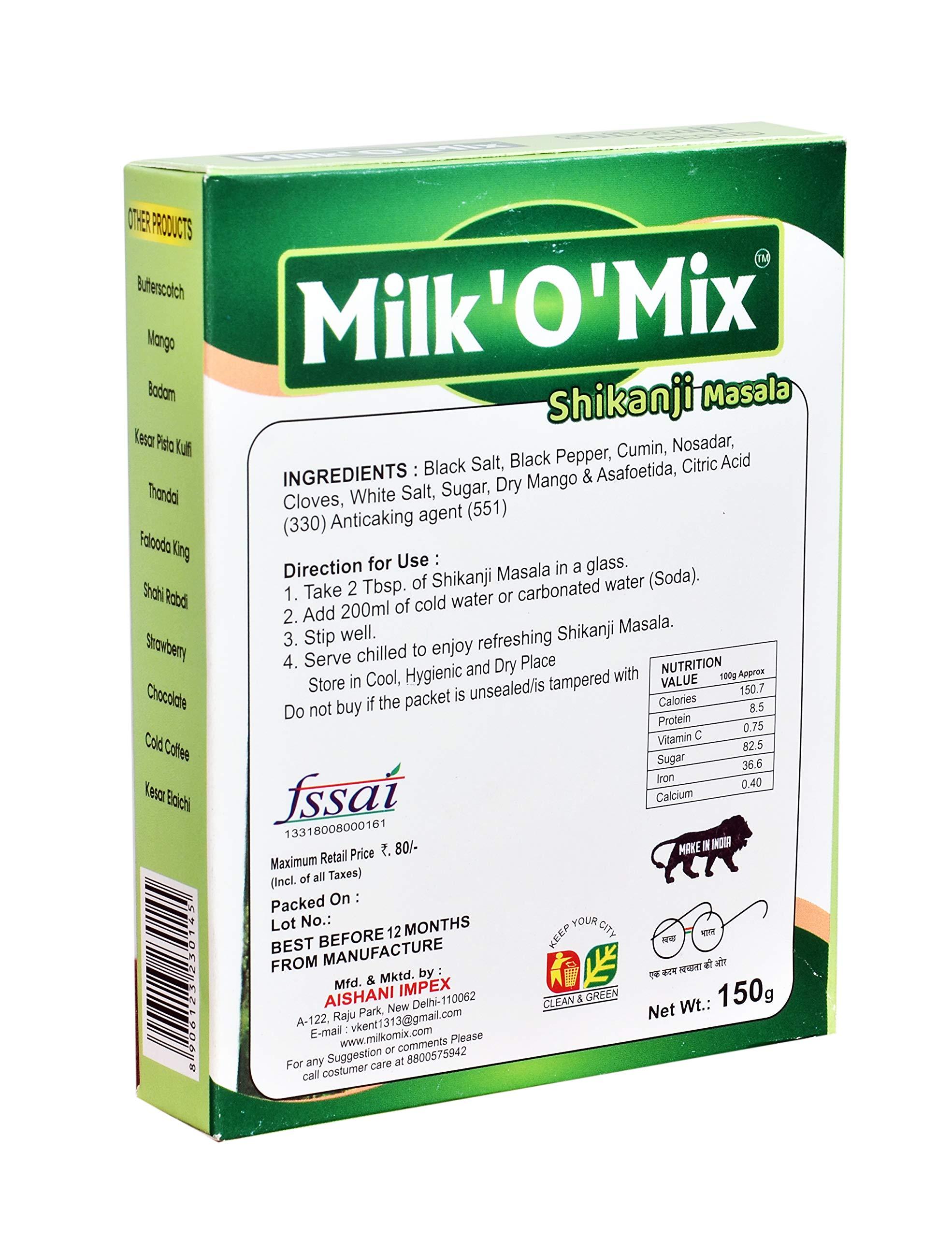 Milkomix Milkomix 10 Different Instant Milk Flavor Powder €“ Pack of 10.