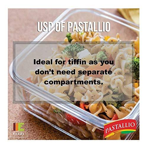PASTALLIO Pastallio Durum Wheat Semolina Pasta Pure and Healthy to Eat with No Other Additives, Great Source of Energy, Iron and Protein- Fusilli (2Packs of 500g)