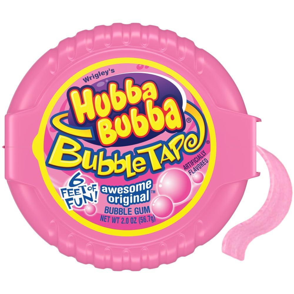 Hubba Bubba Hubba Bubba Bubble Tape Awesome Original Bubble Gum, 2 oz / 56.7 g