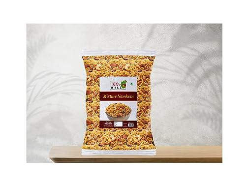 90\'s MILL 90\'s MILL Navratan Mixture All time Favourite Indian Snacks/Namkeen | Ready to eat | No Preservatives | Crsipy & Light Namkeen Snacks | Made In Healthy Natural Groundnut Peanut Oil-900g*1Pack