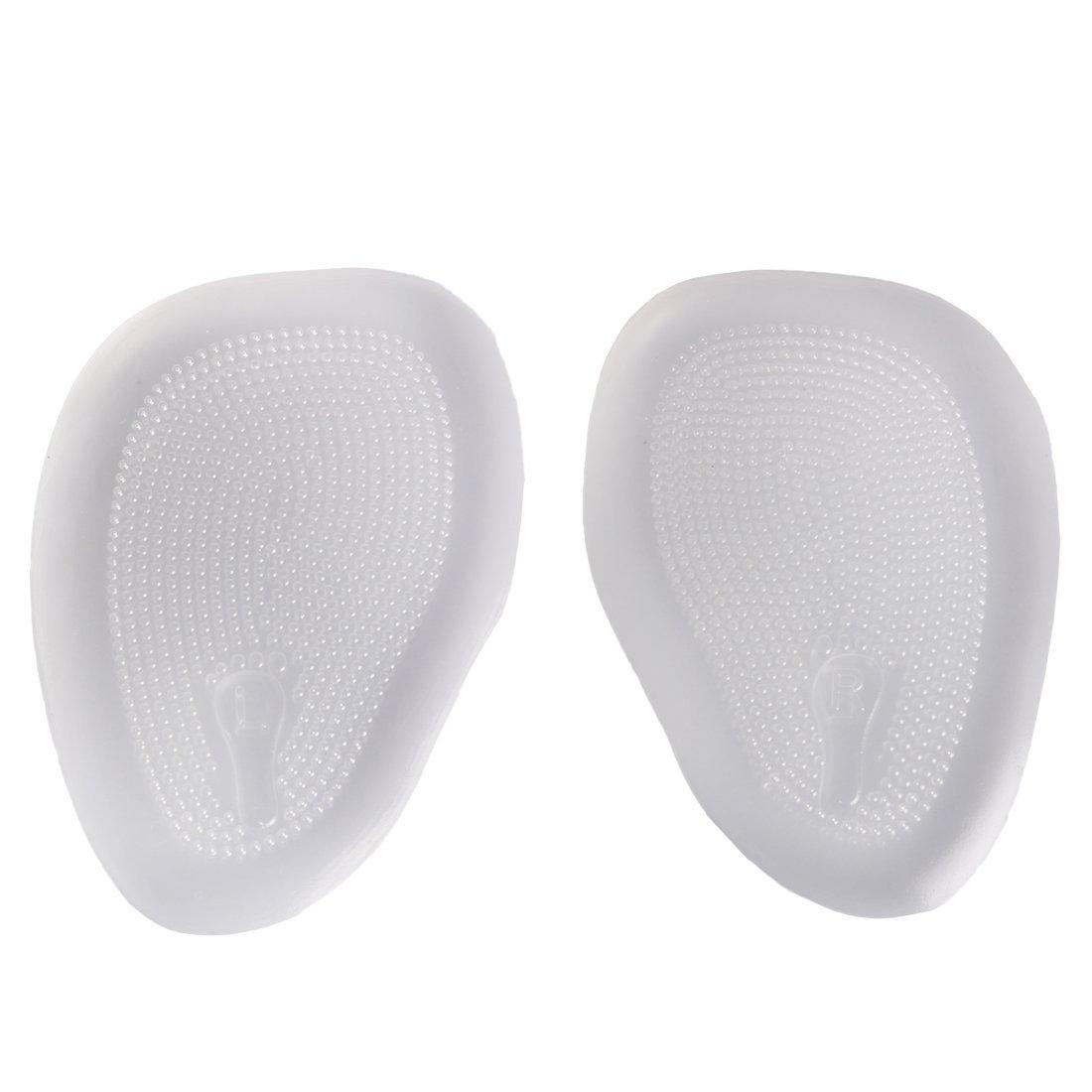 Andux Andux Metatarsal Pads Non Slip Ball-of-Foot Cushions Forefoot Cushions for High Heels Re-Usable Gel Inserts Relieve Foot Pain -QZD-01 (5 Pairs)