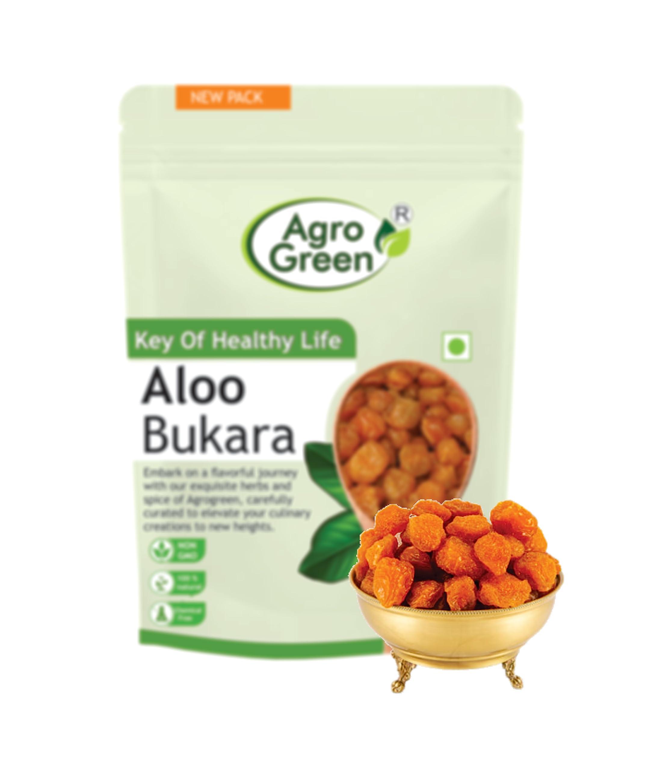 Agrogreen Agrogreen Aloo Bukhara Dry Fruit | Dried Plum | Dry Subgenus Prunus | - (200)