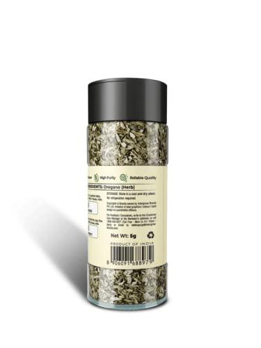 S P R I G SPRIG Oregano Herb | Oregano Seasoning for Italian Salads, Sauces & Marinades | Oregano Spice Sprinkler | Oregano Flakes for Pizzas & Pastas | No Preservatives | No Fillers or Additives No MSG | 5gm