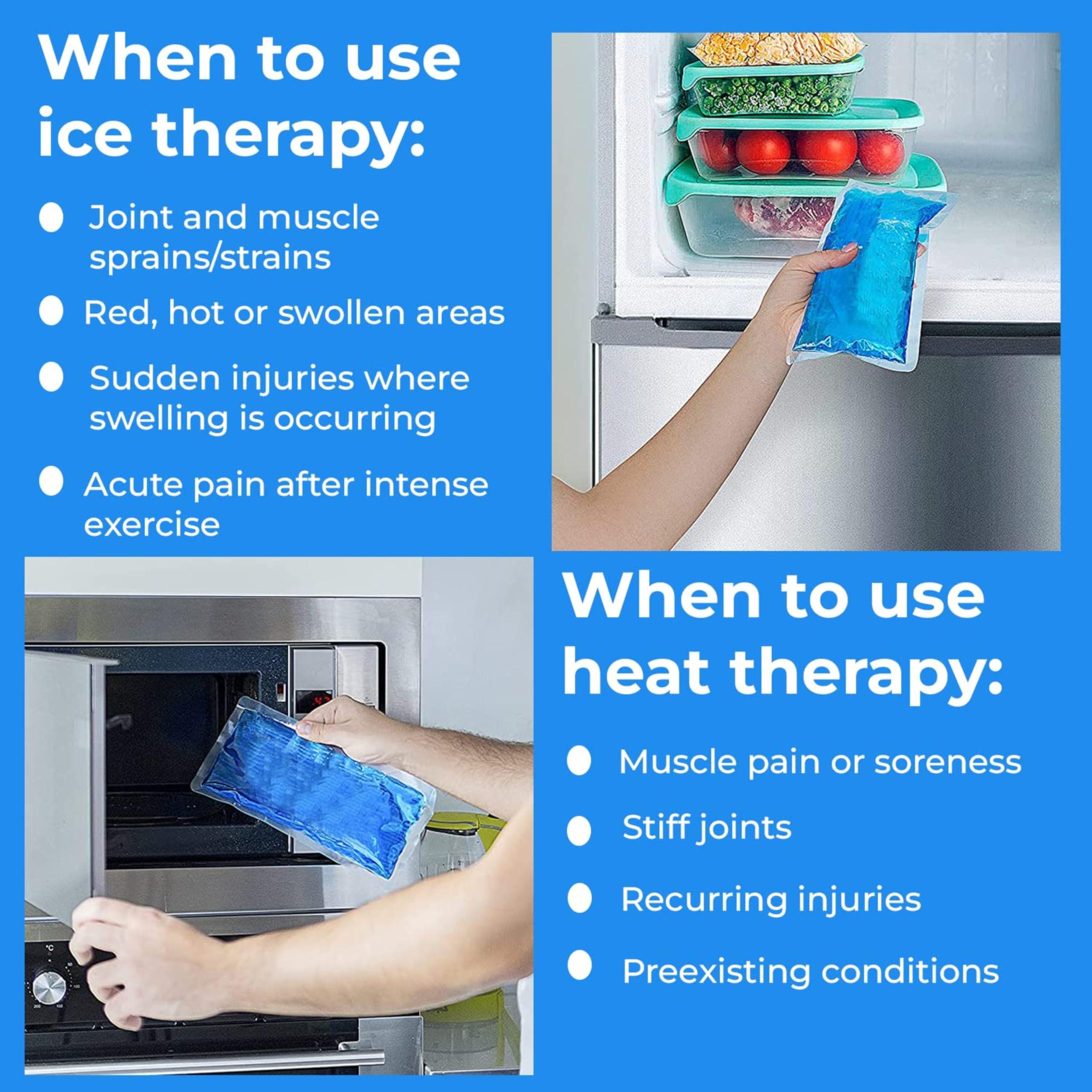 EZYFIT EZYFIT Reusable Hot & Cold Soft and Flexible Gel Pack for Pain Relieving