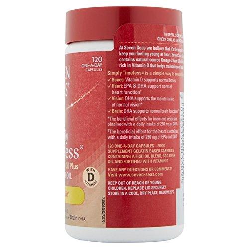 Dcom DCom Seven Seas Cod Liver Oil Capsules 120