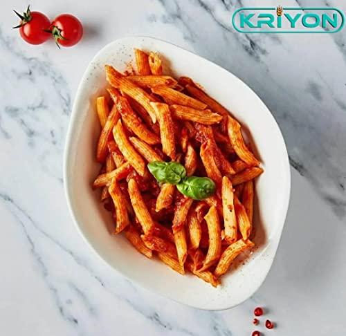 KRIYON KRIYON - Penne Pasta | 100% Durum Wheat Semolina (Suji/Rawa) | No Maida | (Regular, 500 gm Box Pack)