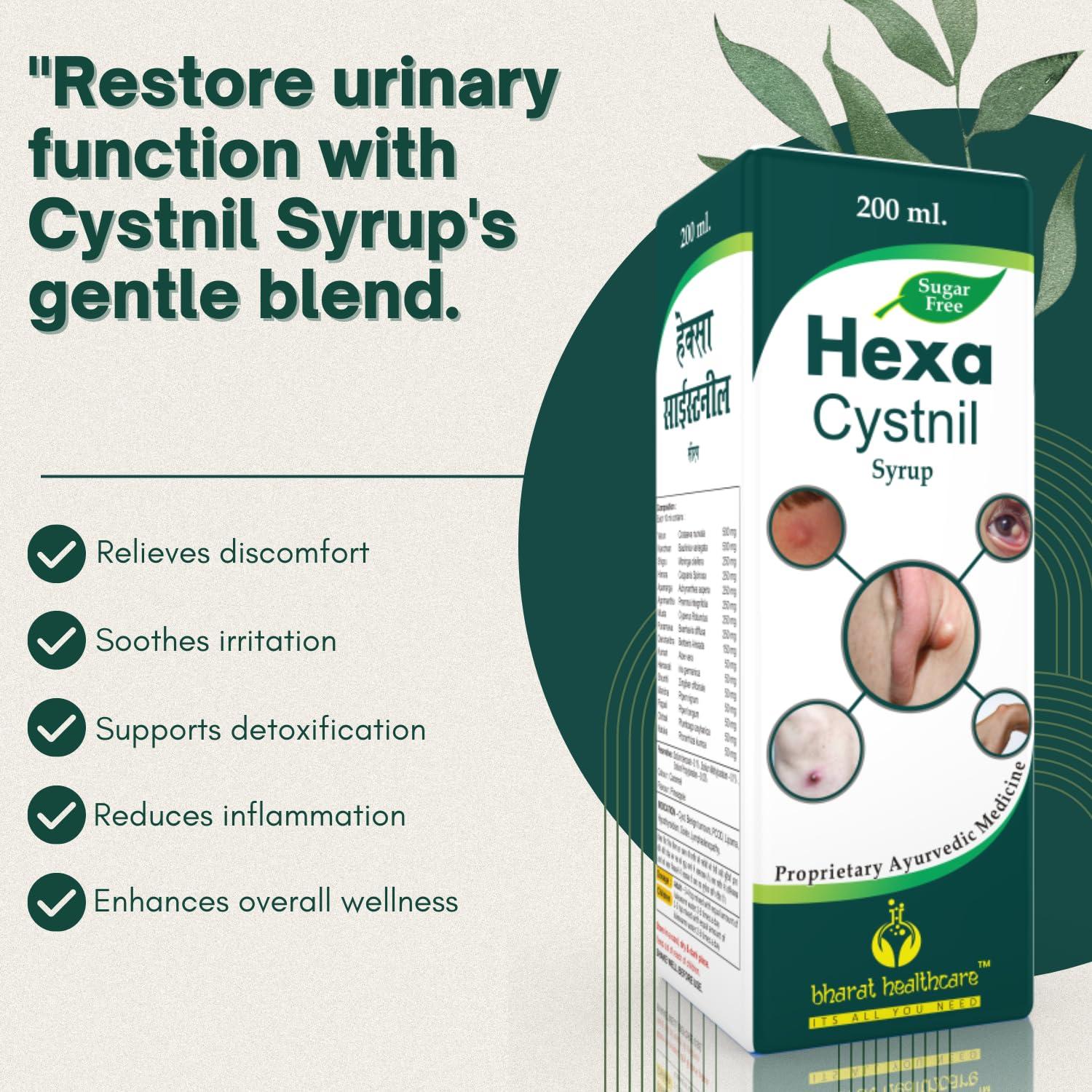 BHARAT HEALTHCARE Hexa Cystnil Syrup 200ml