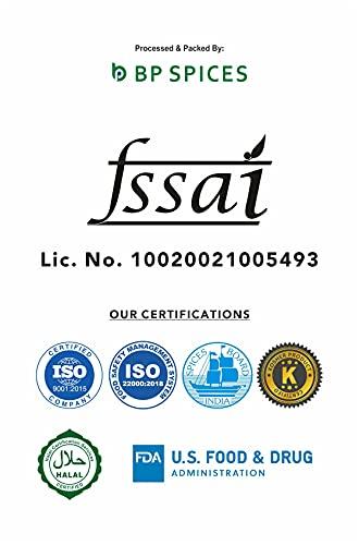 PB SPICES - PURE & NATURAL PB Spices - Saunf Whole - 250g, Jeera Whole - 250g, Red Chilli Powder - 250g, Turmeric Powder - 250g | Pure & Natural (Combo Pack)