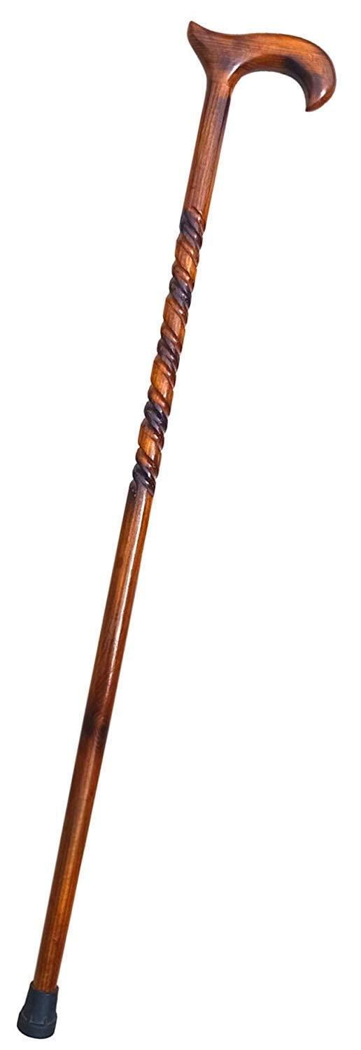 AHSKY Time Instruments AHSKY Wooden Walking Stick Men for Women People Old Strong Sticks Stylish