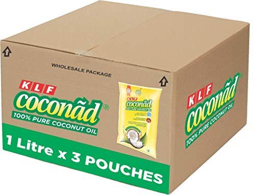 KLF Coconad KLF Coconad Coconut Oil 1 Liter Pouch ( Pack of 5 )