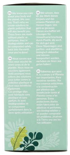 Natracare Natracare Natural Curved Panty Liners - 30 Pack - Organic Cotton Cover - Chlorine Free