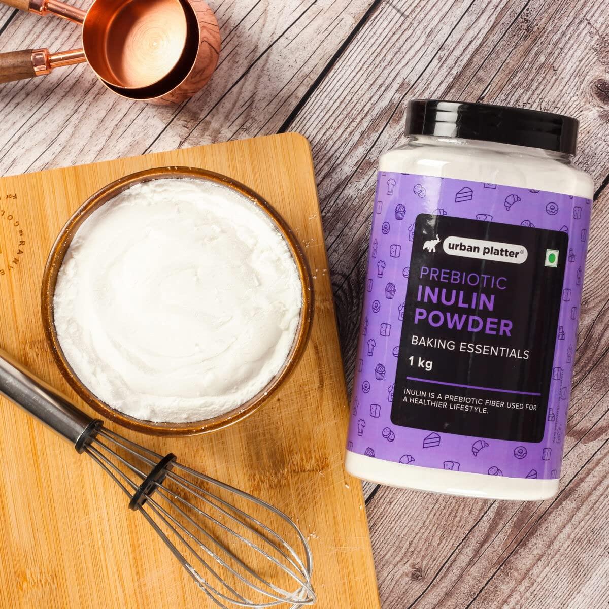 urban platter Urban Platter Inulin Powder, 1Kg [Fructo Oligo Saccharides, Prebiotic & Rich in Fiber, FOS]