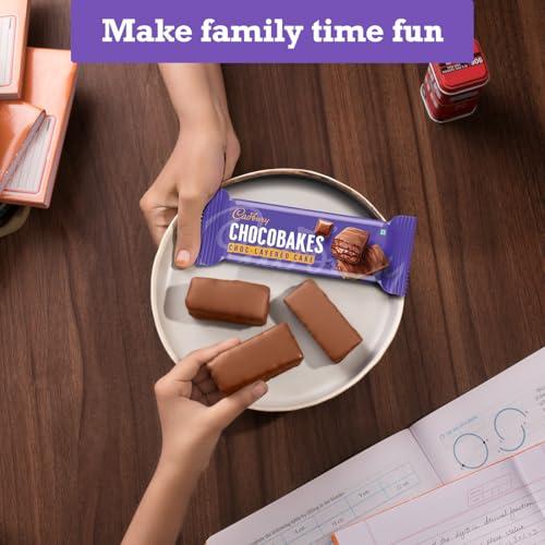 Cadbury Cadbury Chocobakes ChocLayered Cakes, 228 g (Pack of 2)