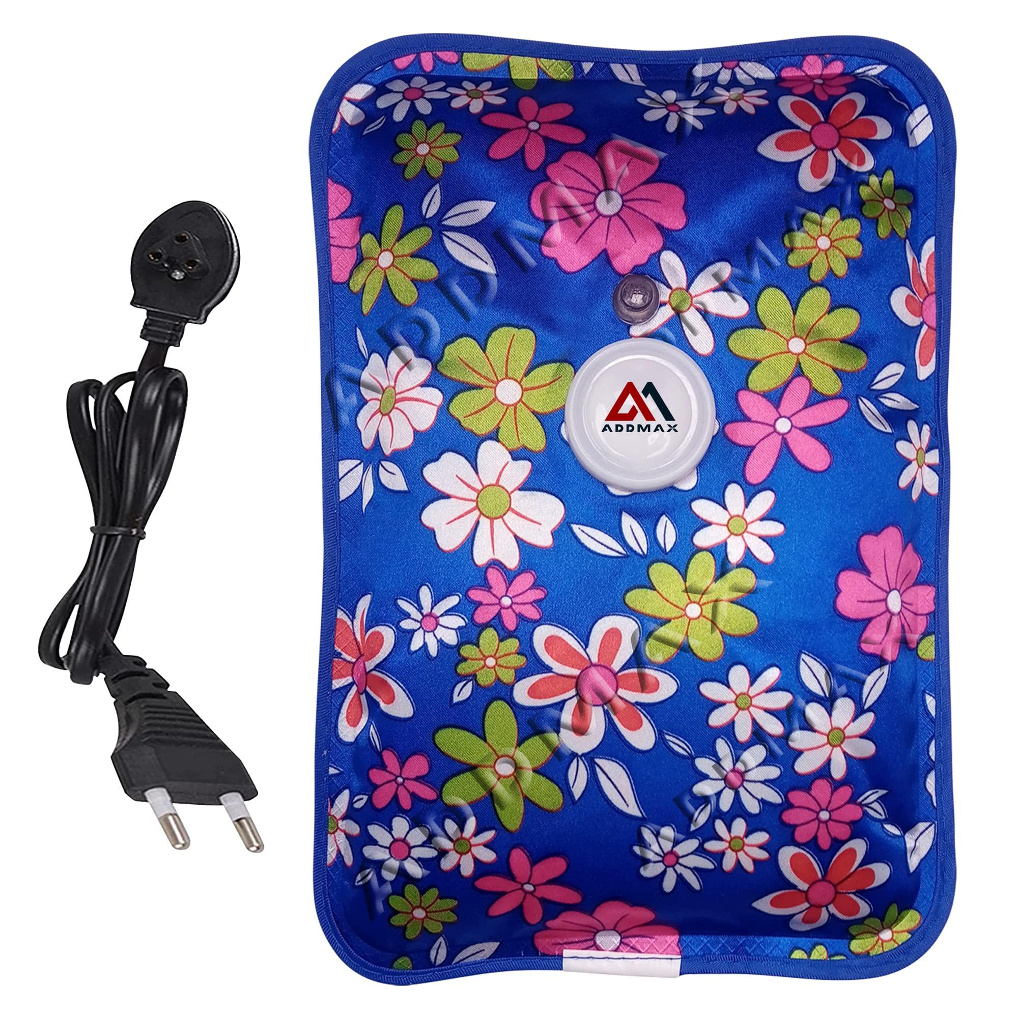ADDMAX ADDMAX Heating Bag, Hot water bag electric hot bag for pain relief, Heat Pouch Hot Water Bottle Bag - Electric Heating Gel Pad/Heating Pad for Pain Relief (Assorted Multi Color & design)