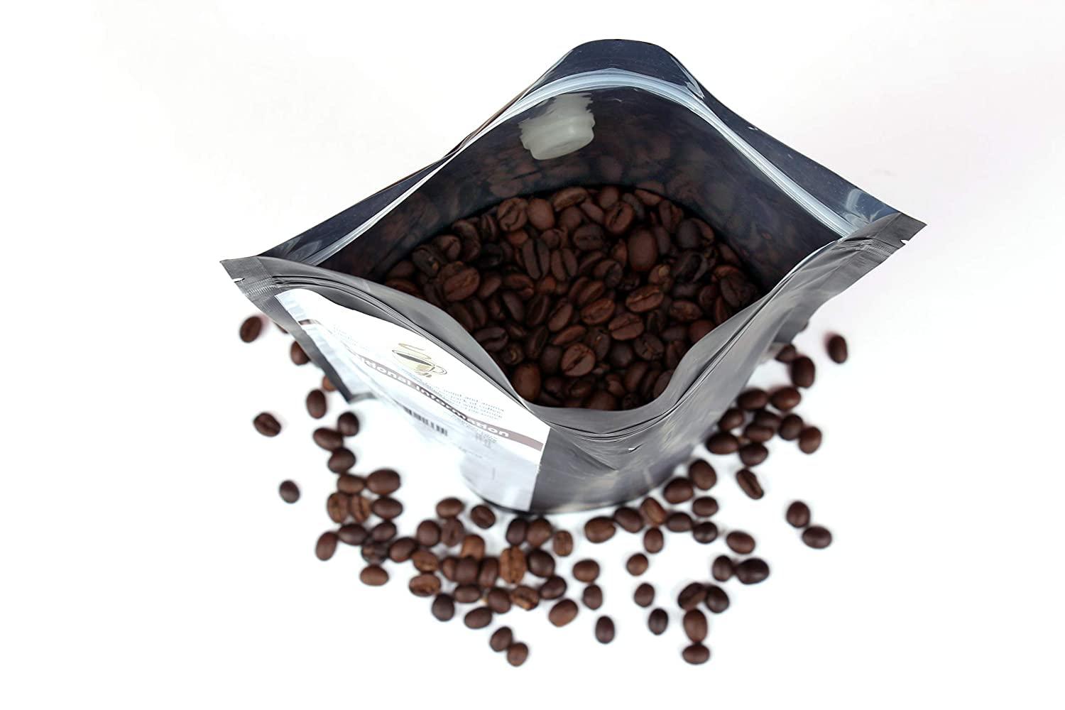 euCoffia euCoffia 100% Arabica Roasted Coffee Beans (Medium Roast) (Espresso) (Whole Beans) (Size: 400 Grams)