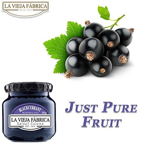 La Vieja Fabrica La Vieja Fabrica Jam Combo Pack of Peach jam 350g and Blackcurrant jam 285g