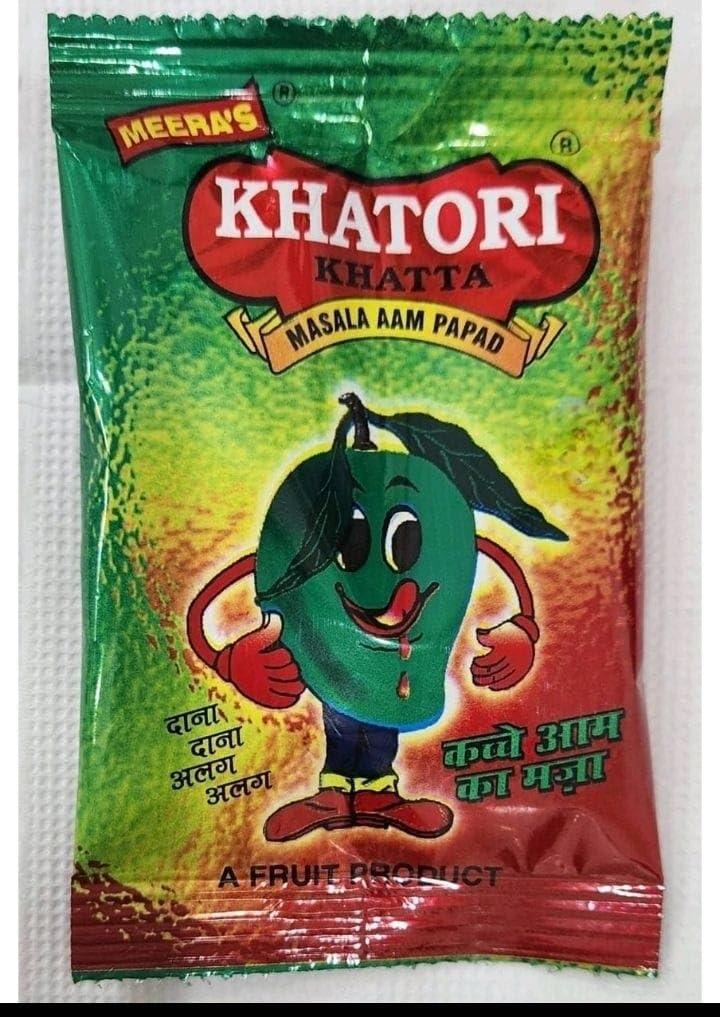 MEERA\'S MEERA\'S KHATORI KHATTA MASALA AAMPAPAD +DIGESTIVE HERBAL ANAAR KHATA ANAARDANA GOLI MARKETED BY : GAURI SHANKAR KHATRI & SONS