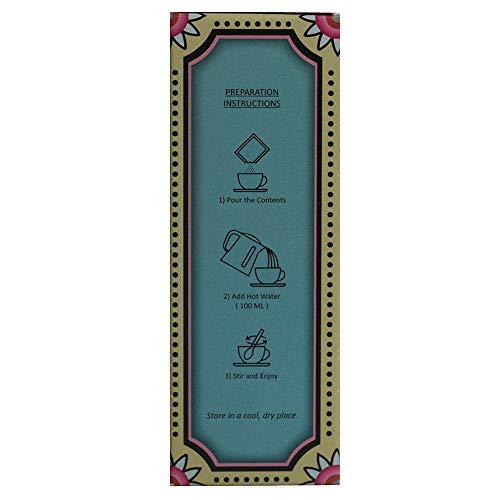 Chaika Chaika Desi Instant Premix Kolkata Kadak Cardamom Flavoured Tea (10 Sachets,Pack of 2)