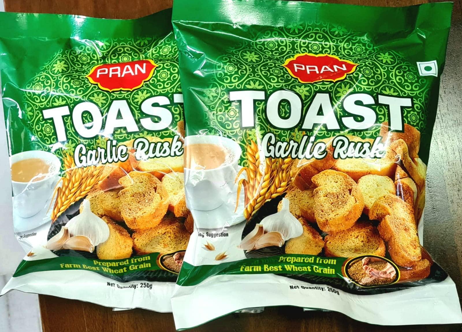 Pran Pran Toast Garlic Rusk, 200g