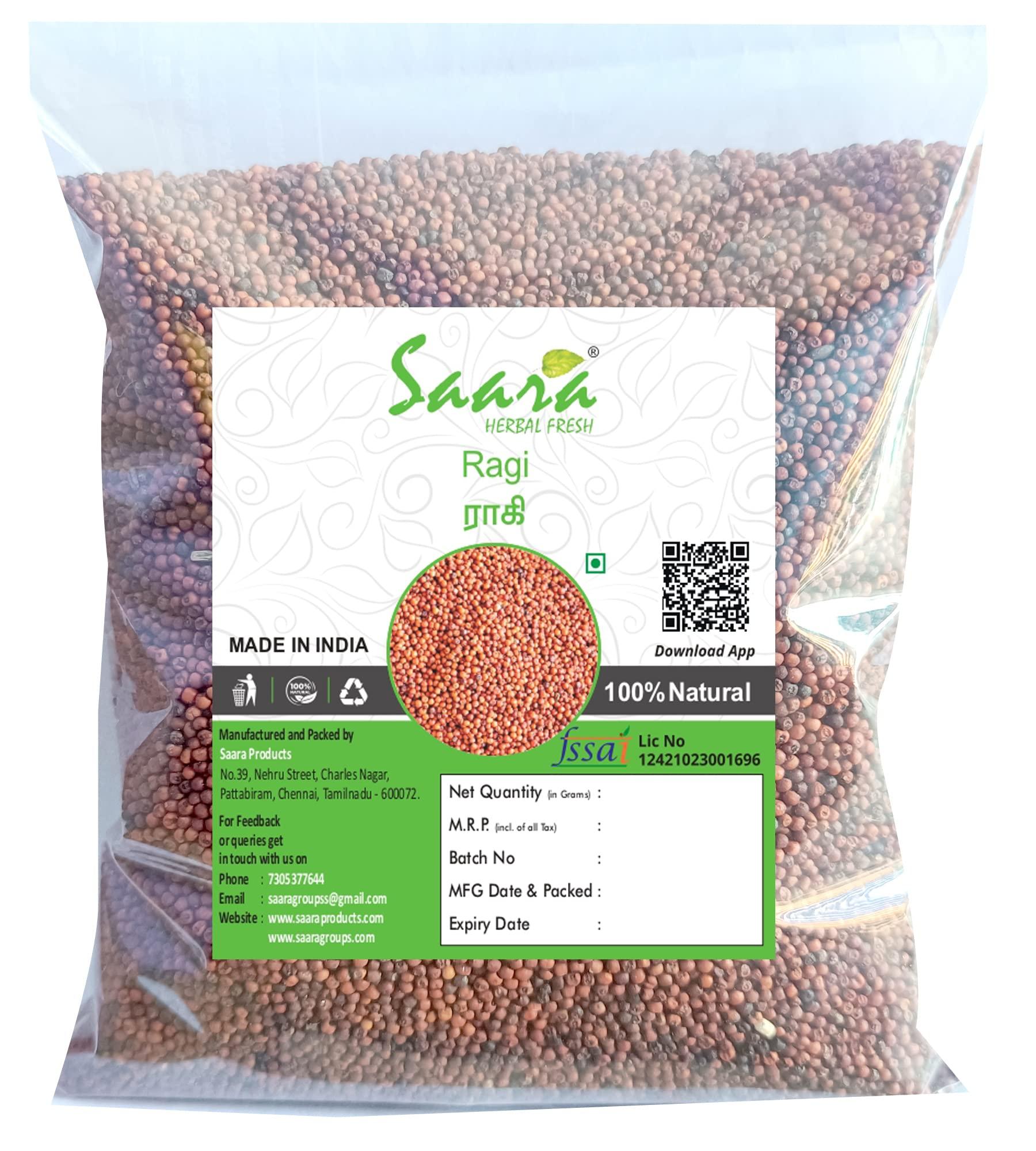 SAARA SSAARA HERBAL FRESH Ragi Grain(Finger Millet) 3.950kg