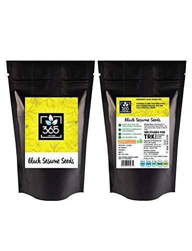 365 STORE TO DOOR 365 STORE TO DOOR Fresh and Natural Black Sesame Seeds | Kaale Til | Tal | | Indian Spice (250 gm)