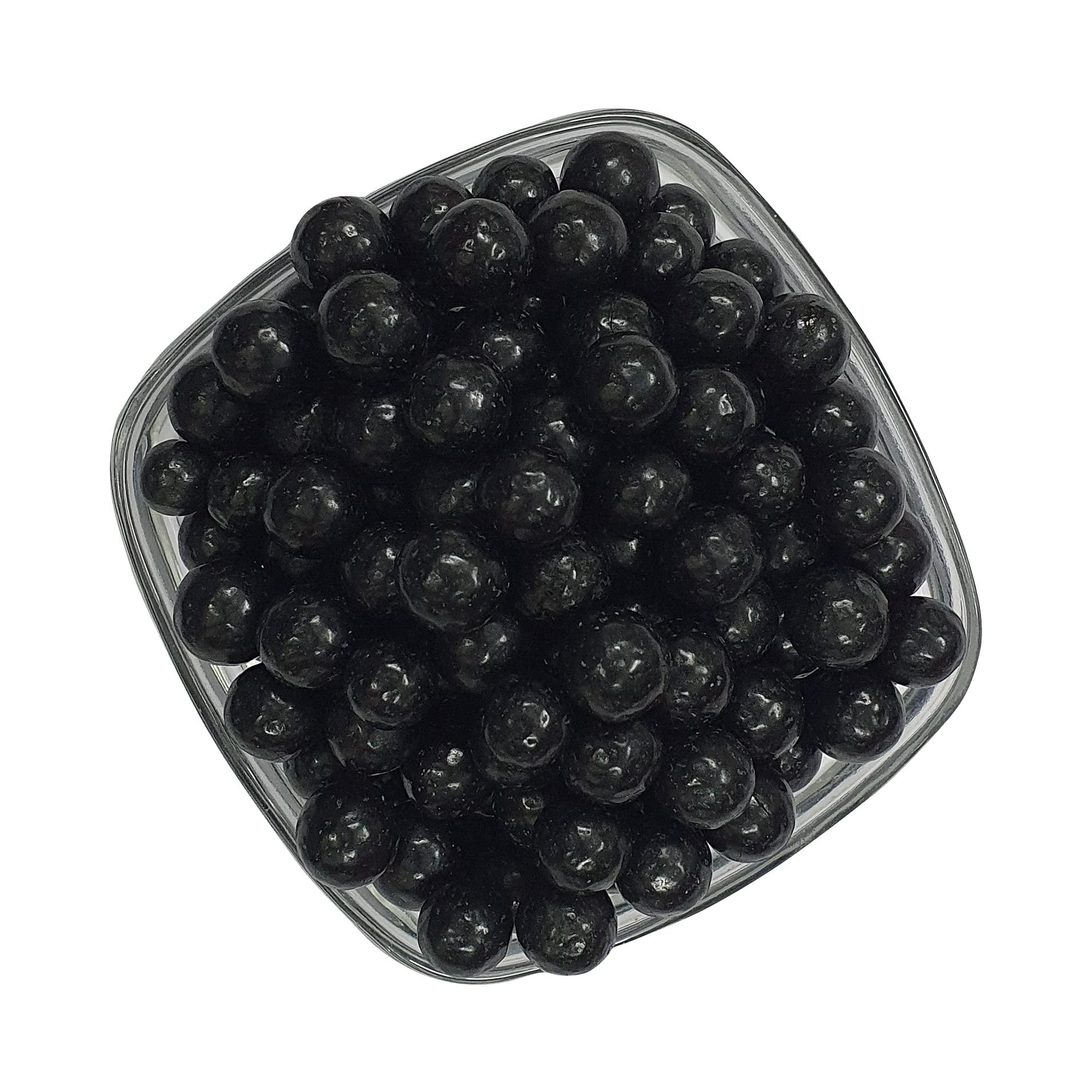 Veganic Veganic Kala Khatta Goli | Digestive Fatafat Goli - 400GM | Black Sweet & Sour Ayurvedic Digestive Candy Balls | Khatti Mithi Goli