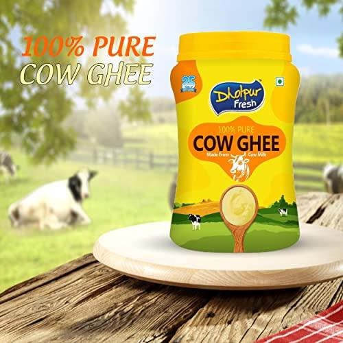 Dholpur Fresh Dholpur Fresh Pure Cow Ghee, 1 LTR JAR