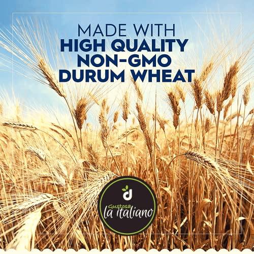 Gustosa La Italiano Gustosa La Italiano Macroni Pasta 1kg + Penne Pasta 1Kg + Fusilli Pasta 1Kg | 100% Durum Wheat Semolina Pasta 3 Kg (3x 1000g) | Non Sticky | Untoched by Hands | Value Pack