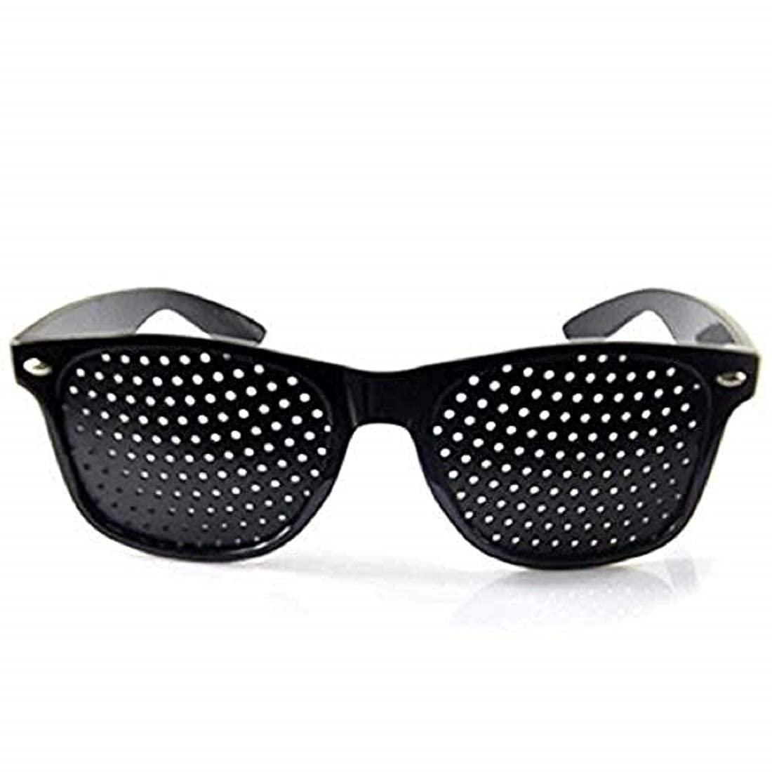 Digital Shoppy Digital Shoppy Vision Care Pin hole Sunglasses Men Women Anti-myopia Pinhole Glasses Eye Exercise Improve Eyesight Natural Healing Goggles
