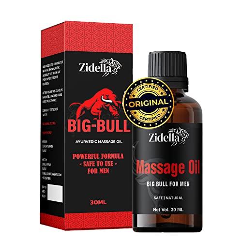 Zidella Zidella Bigbull Pure Ayurvedic Massage Oil For Men - 30ml