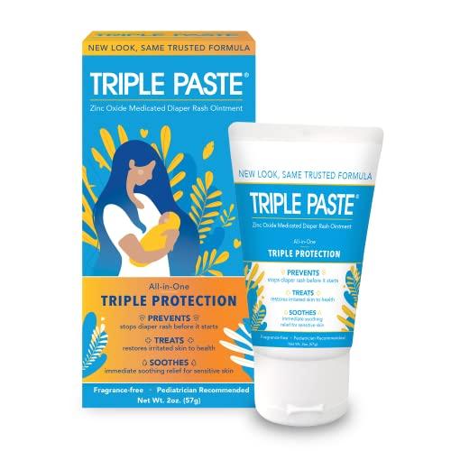 Triple Paste Triple Paste Medicated Ointment for Diaper Rash (2 oz)