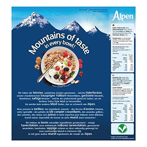 Alpen Alpen Cereal No Added Sugar, 550g, Packaging May Vary