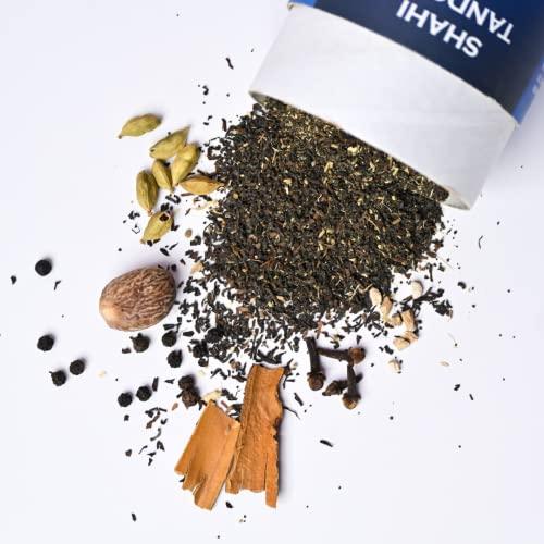 The9ties The9ties Shahi Tandoor Chai Garden Fresh CTC Black Tea Rich Flavour Dessert Tea Delicious & Healthy Tea With Natural Ingredients (100g)