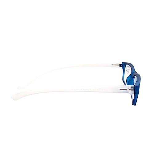 ESPERTO READERS ESPERTO READERS Necky Reading Glasses - Blue Cut Lens With Antireflection & Ultra Light Weight For Men & Women Blue +1.00 to +3.00 Power (+2.25)