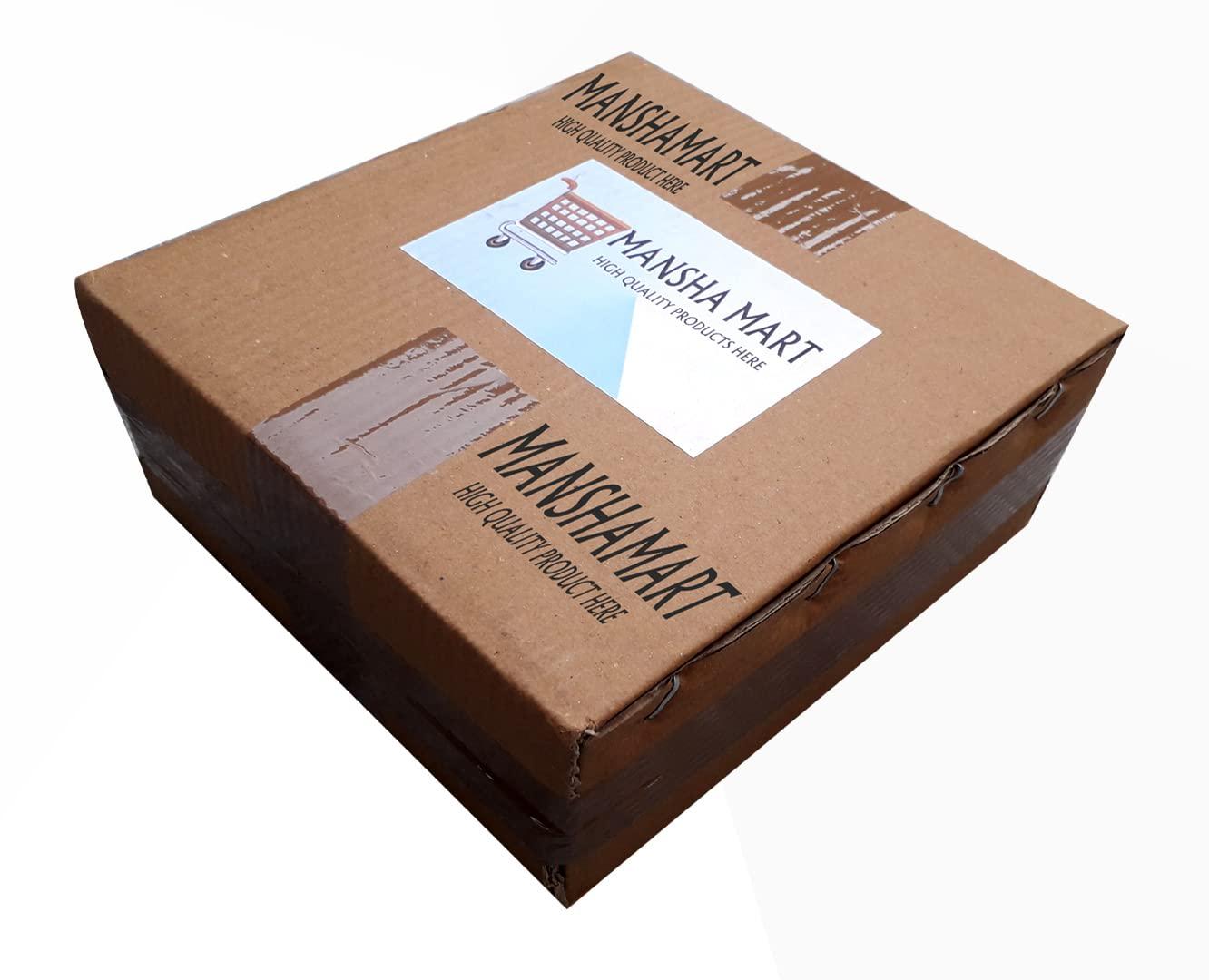 MANSHAMART MANSHAMART Wooden Khadau Pooja Articles, Wooden Slippers Khadau for Temple Charan Paduka, Wooden Slipper, Wooden Sandals, Pavdi, Khadau for Worship. (Color :- Brown)